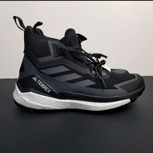 Adidas Size 8 Womens Terrex Free Hiker 2 Gore-Tex Black White Shoes HP7492